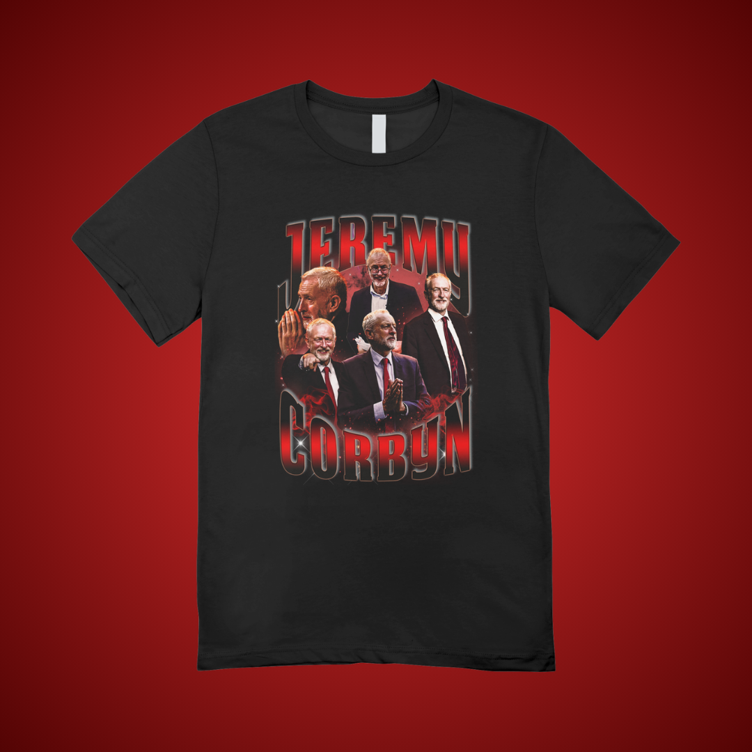 Politician Dude 90's Montage Tee (strawberry flavour)
