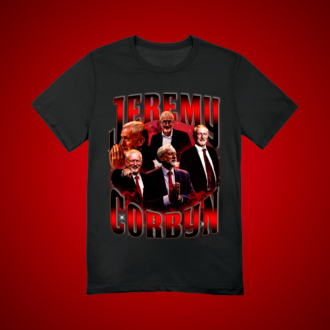 Politician Dude 90's Montage Tee (strawberry flavour)