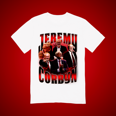 Politician Dude 90's Montage Tee (strawberry flavour)