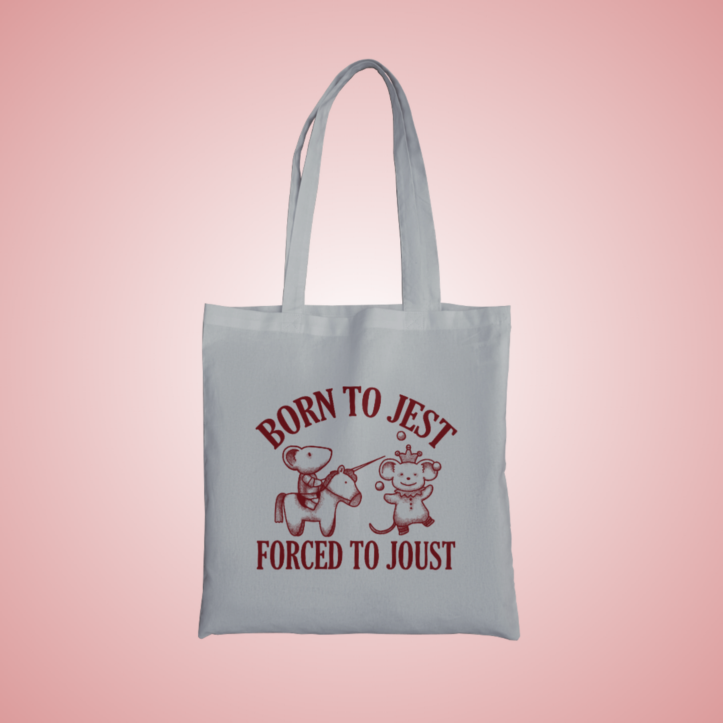 Born To Jest Graphic Tote Bag