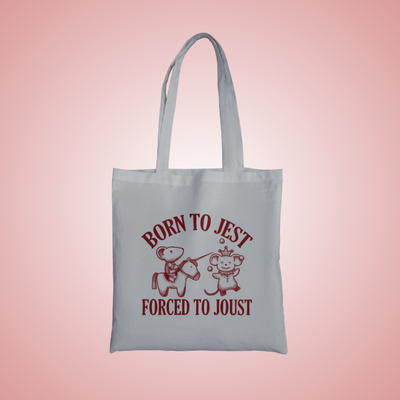 Born To Jest Graphic Tote Bag