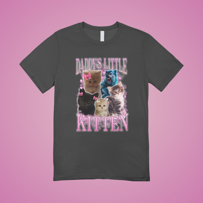 Daddy's Little Kitten Graphic Tee