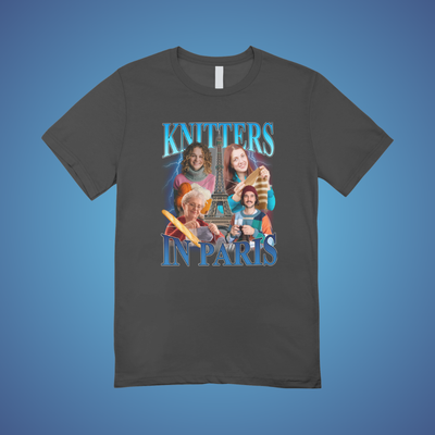 Knitters In Paris Graphic Tee