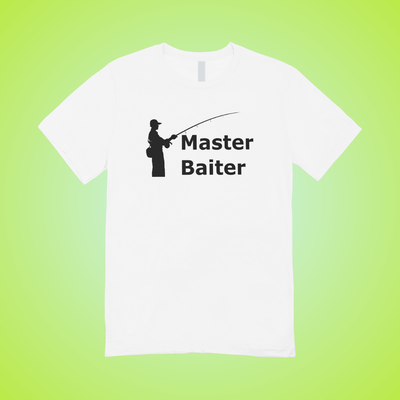 Master Baiter 🧍‍♂️ Text Tee