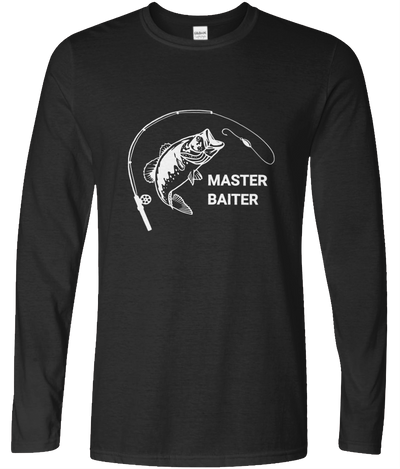 Master Baiter 🐟 Graphic Long Sleeve Tee