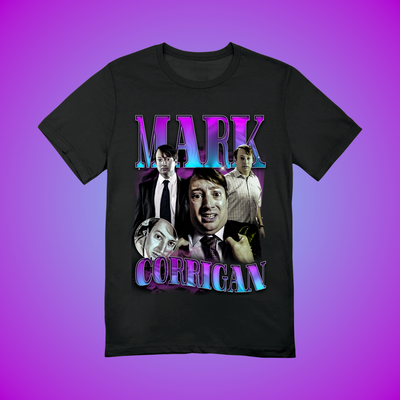 Curmudgeon of Croydon 90's Montage Tee (but it's ✨Purple✨)