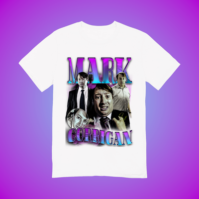 Curmudgeon of Croydon 90's Montage Tee (but it's ✨Purple✨)