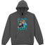 Divorced, Beheaded and Died 90's Montage Hoodie (Blue)