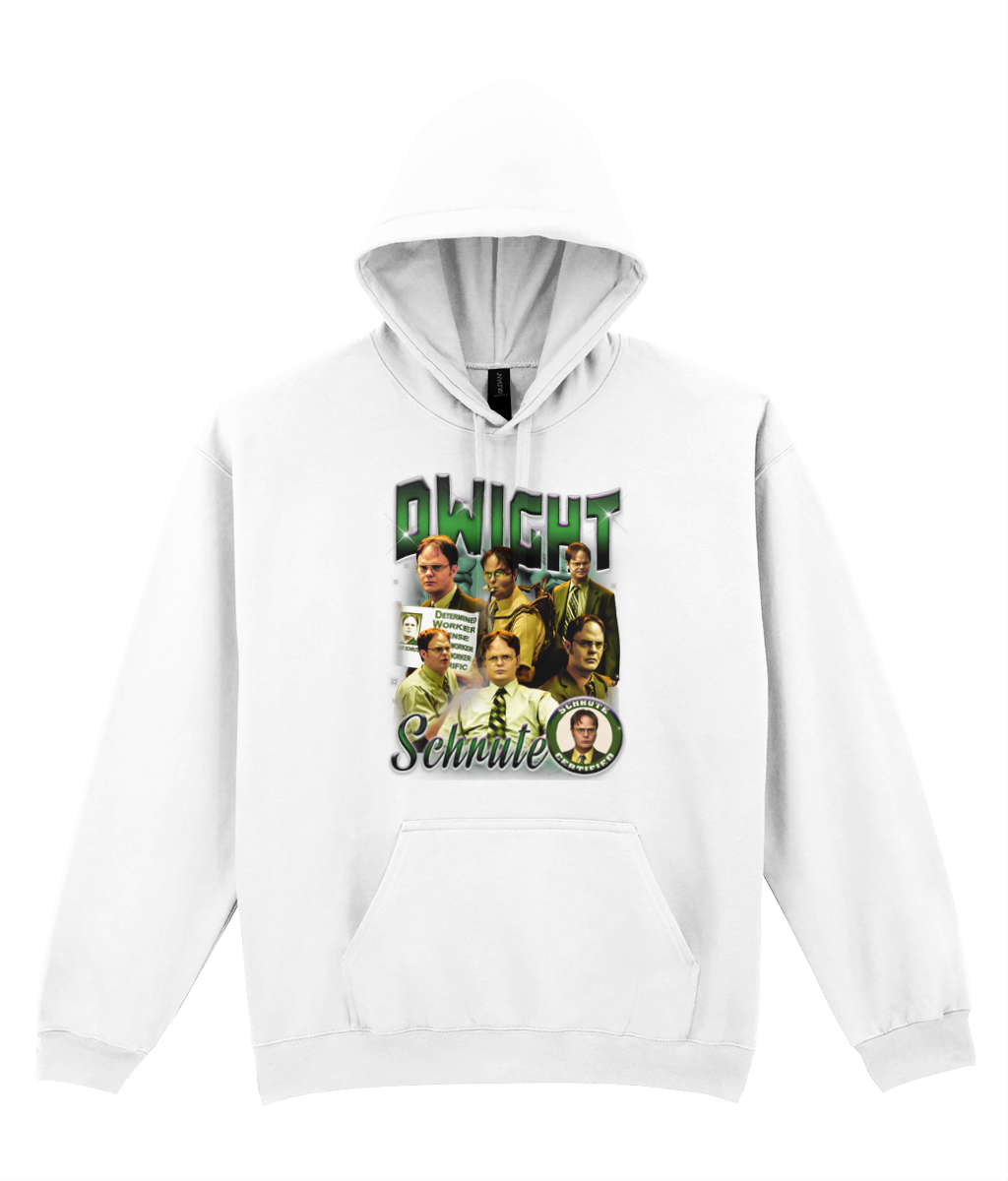 Office Worker 90's Montage Hoodie (Green)