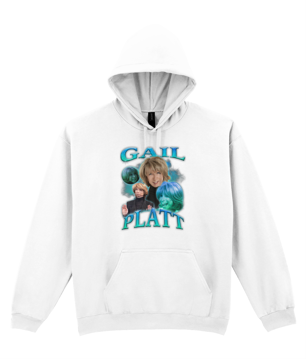 Divorced, Beheaded and Died 90's Montage Hoodie (Blue)
