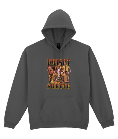 Office Worker 90's Montage Hoodie (Orange)