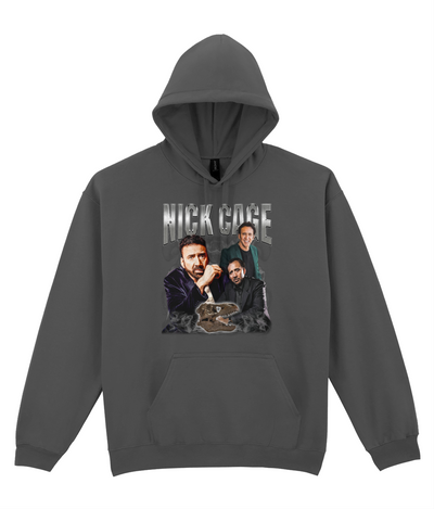 "Put the bunny back in the box." 90's Montage Hoodie