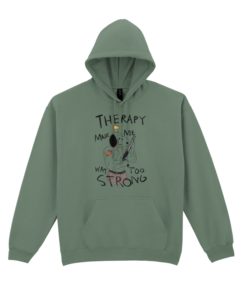 Therapy Graphic Hoodie