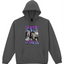 Curmudgeon of Croydon 90's Montage Hoodie (but it's ✨Purple✨)