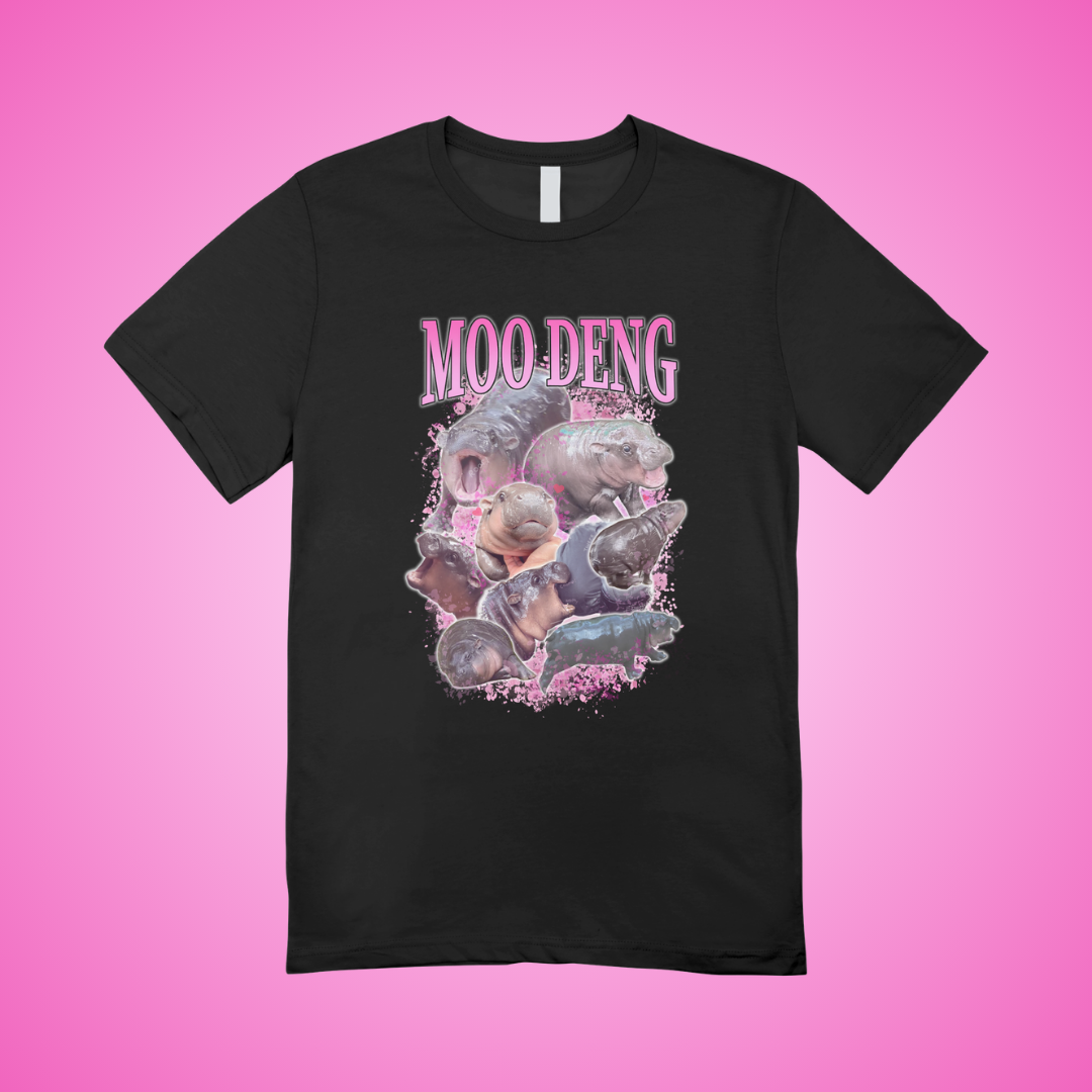 MooDeng 90's Montage Tee