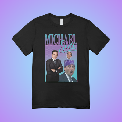 Office Manager 90's Montage Tee