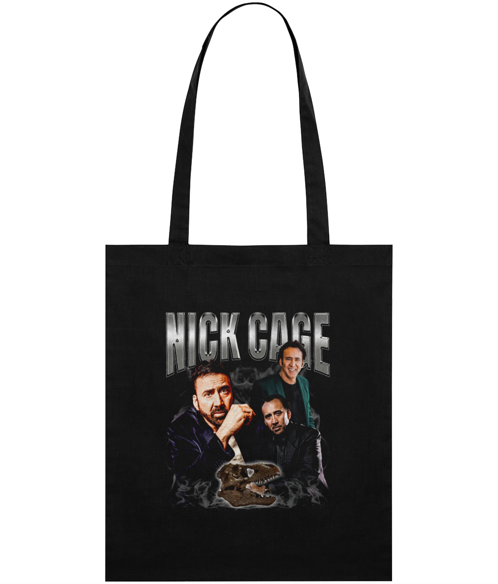 "Put the bunny back in the box." 90's Montage Tote Bag