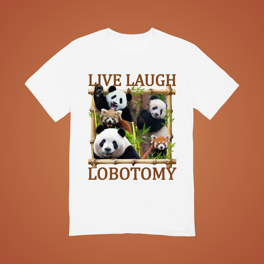 Live Laugh Lobotomy Graphic Tee