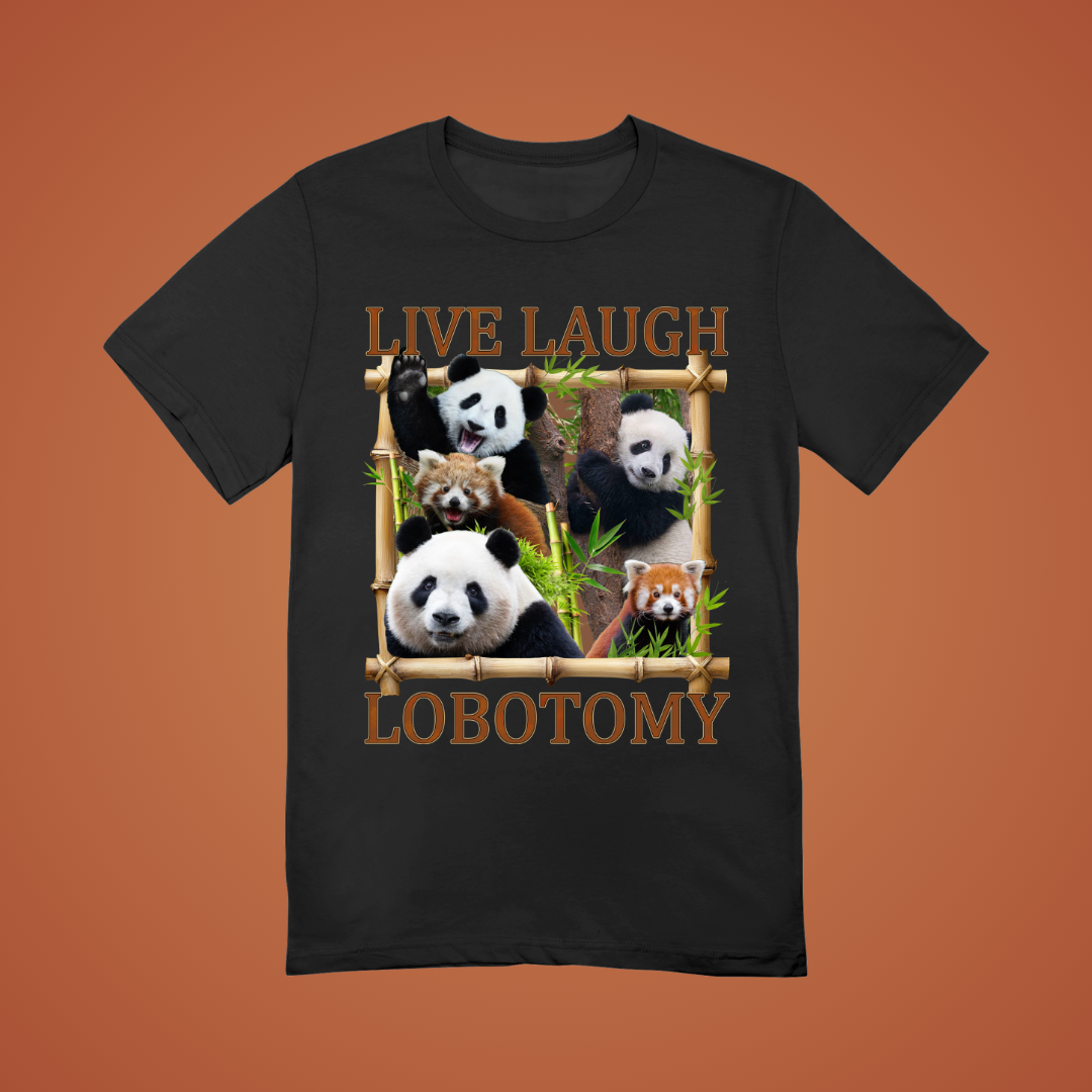 Live Laugh Lobotomy Graphic Tee