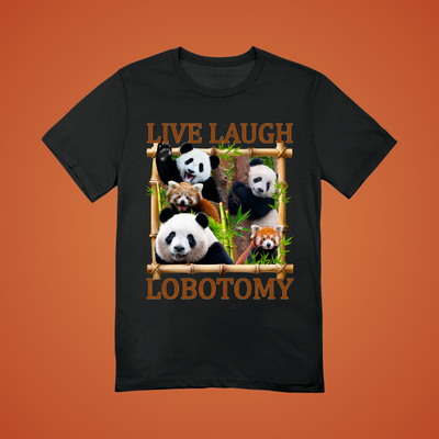 Live Laugh Lobotomy Graphic Tee