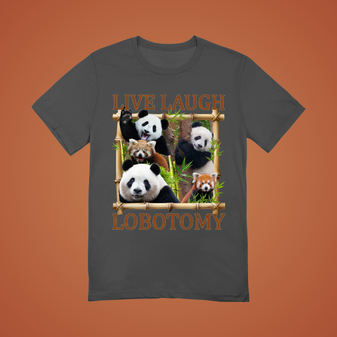 Live Laugh Lobotomy Graphic Tee