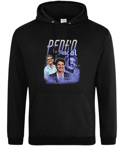 Save a Horse Ride a Cowboy 90's Montage Hoodie (in blue flavour)