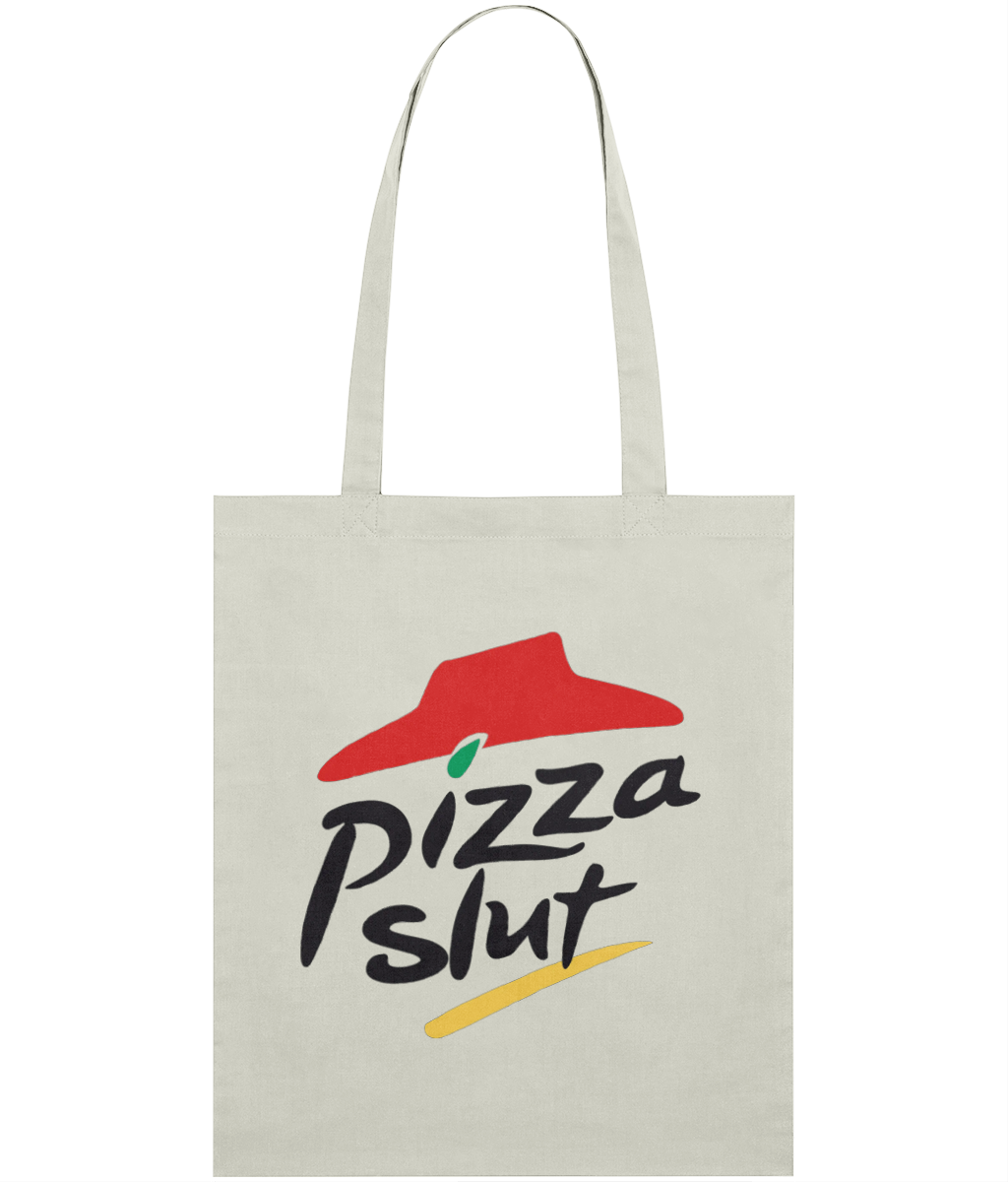 Pizza Slut Graphic Tote Bag