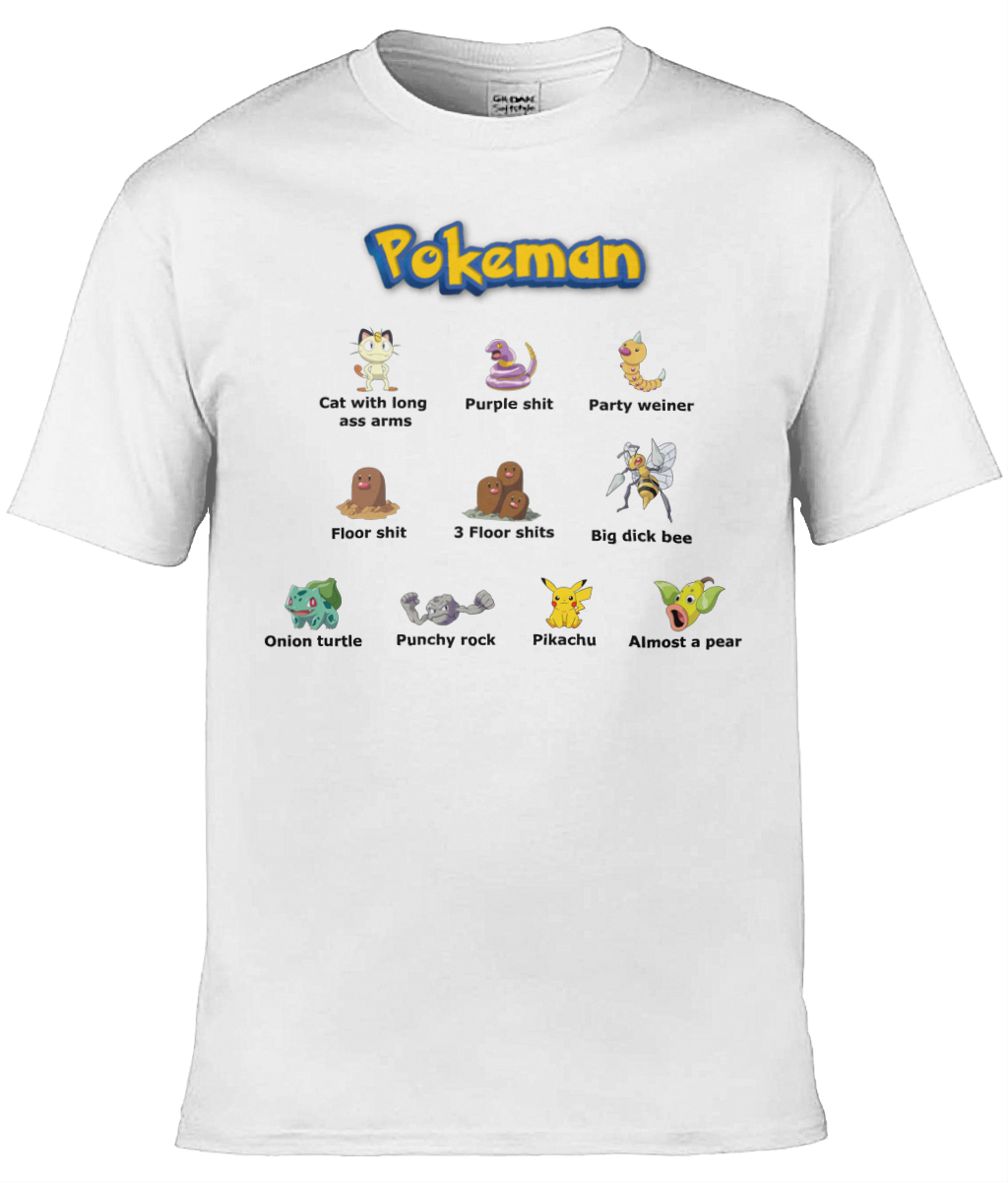 Pokeman Graphic Tee