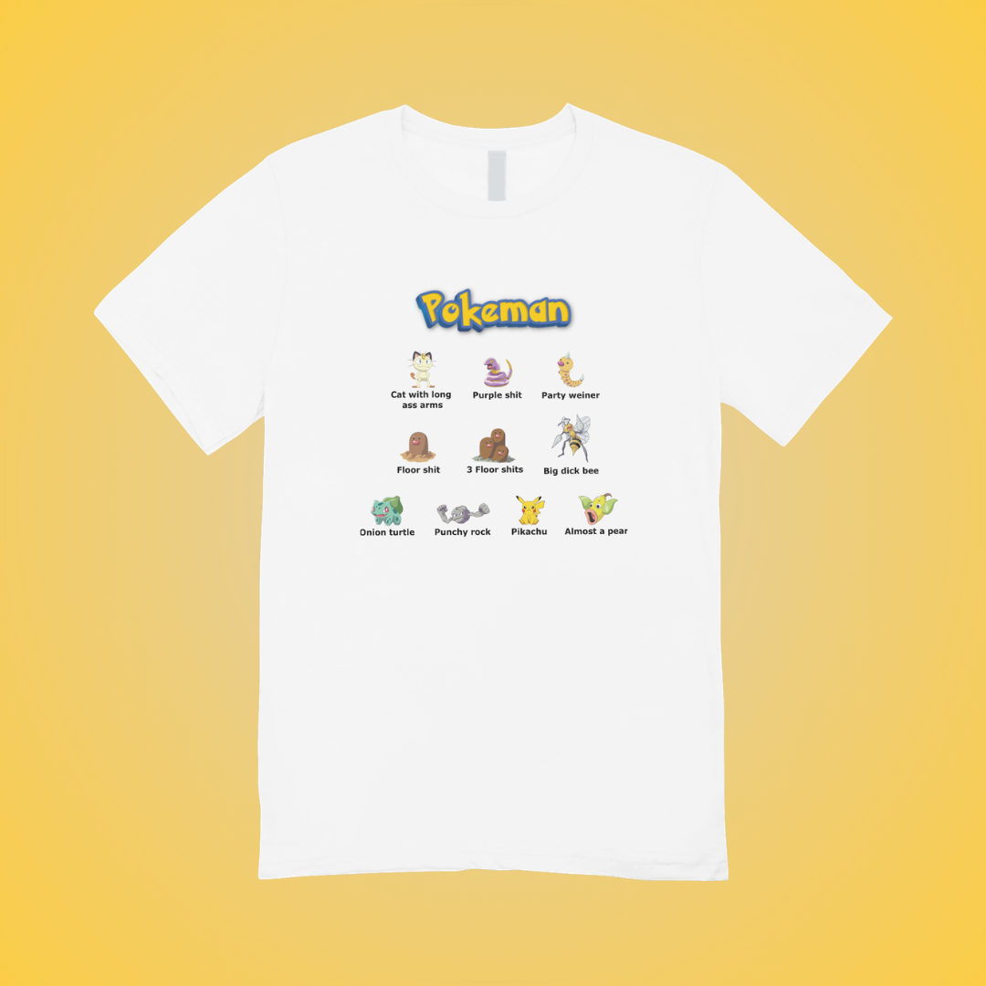 Pokeman Graphic Tee