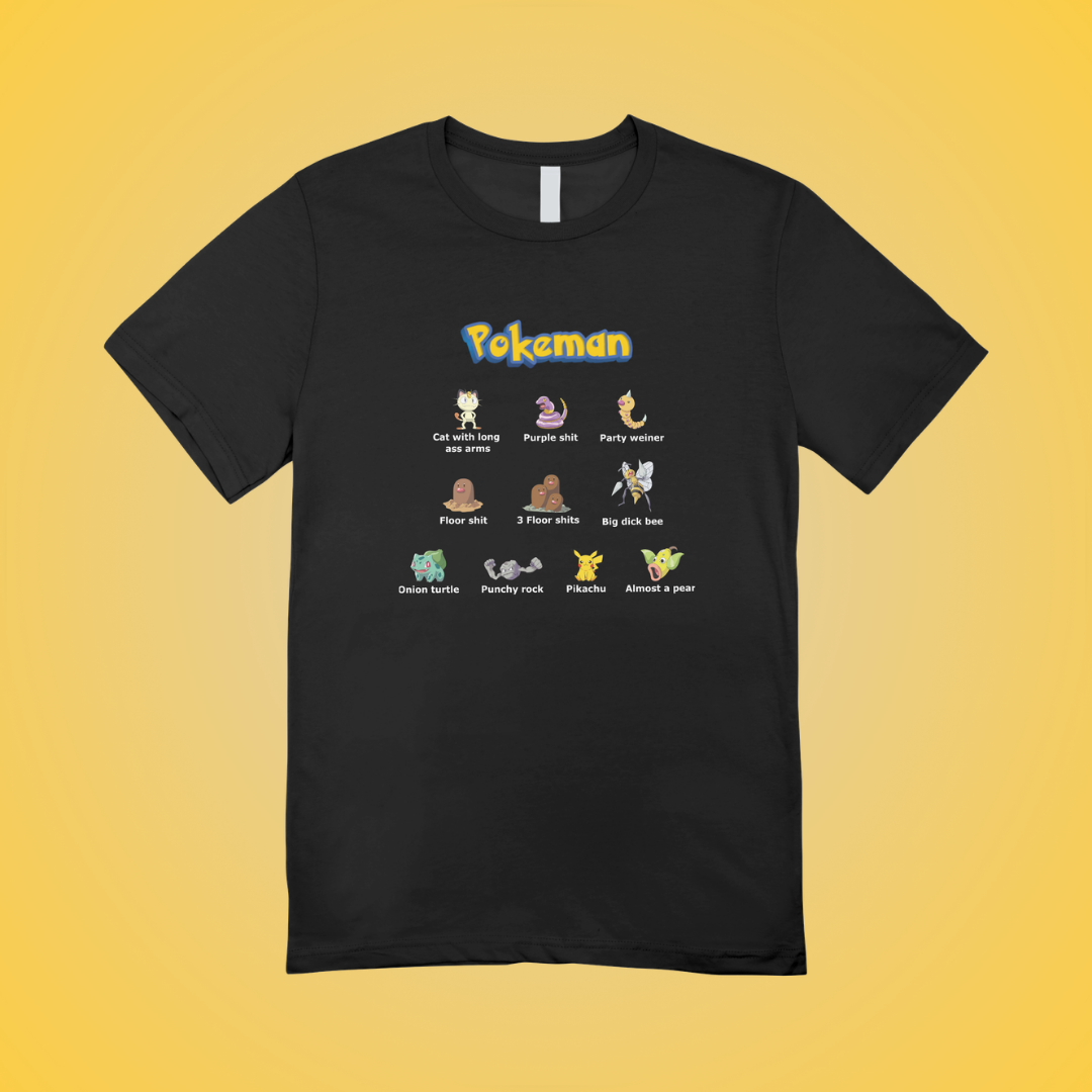 Pokeman Graphic Tee