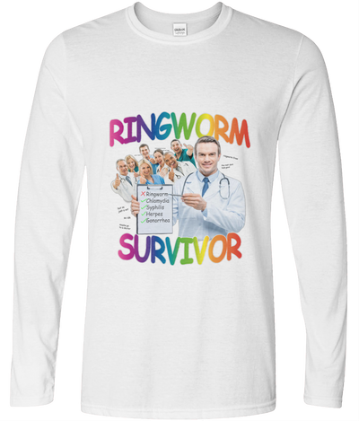 Ringworm Survivor Graphic Long Sleeve Tee