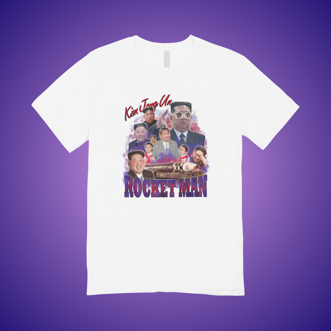 Rocket Man 90's Montage Tee