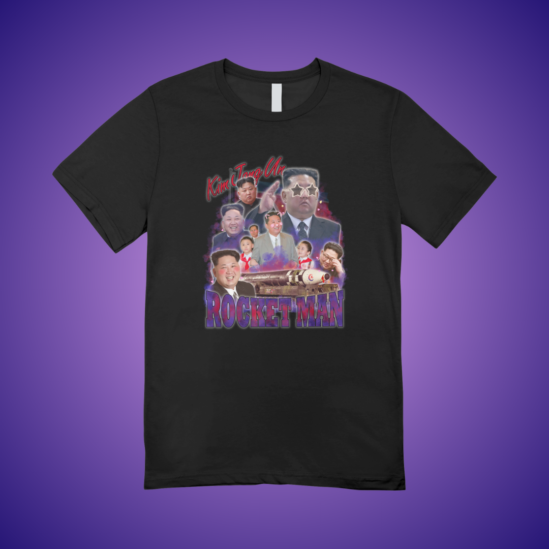 Rocket Man 90's Montage Tee