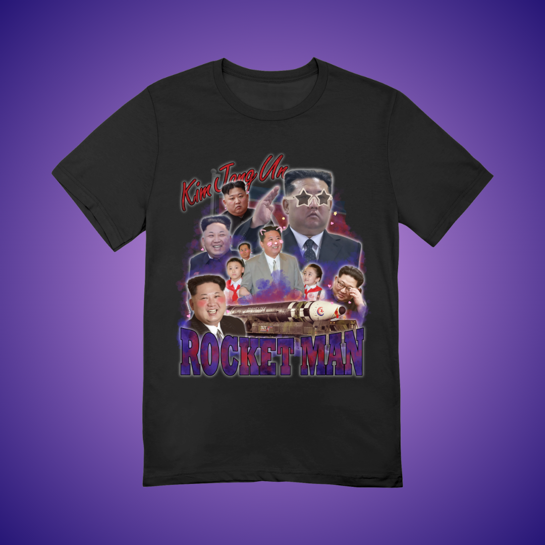 Rocket Man 90's Montage Tee