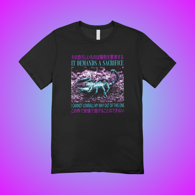 Demands A Sacrifice Graphic Tee