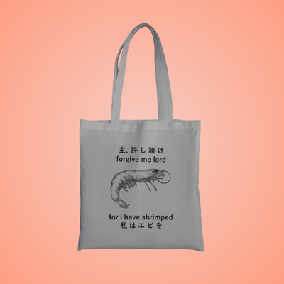 Forgive Me Graphic Tote Bag
