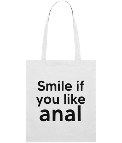 Smile if You Like Anal Graphic Tote Bag