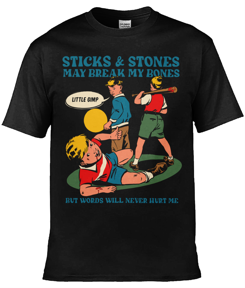 Sticks and Stones Graphic Tee