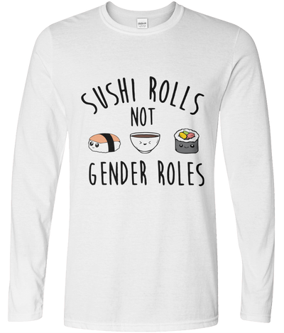 Sushi Rolls Graphic Long Sleeve Tee