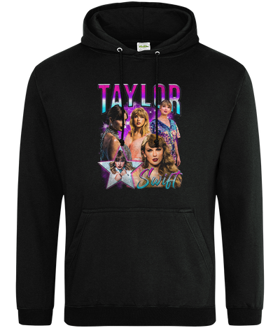 She used to be a Country Singer 90's Montage Hoodie