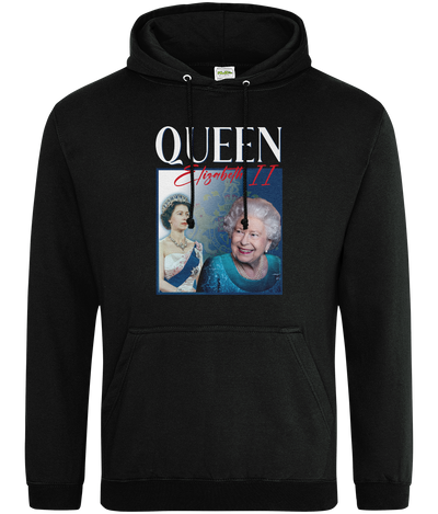 There is no Queen of England 90's Montage Hoodie