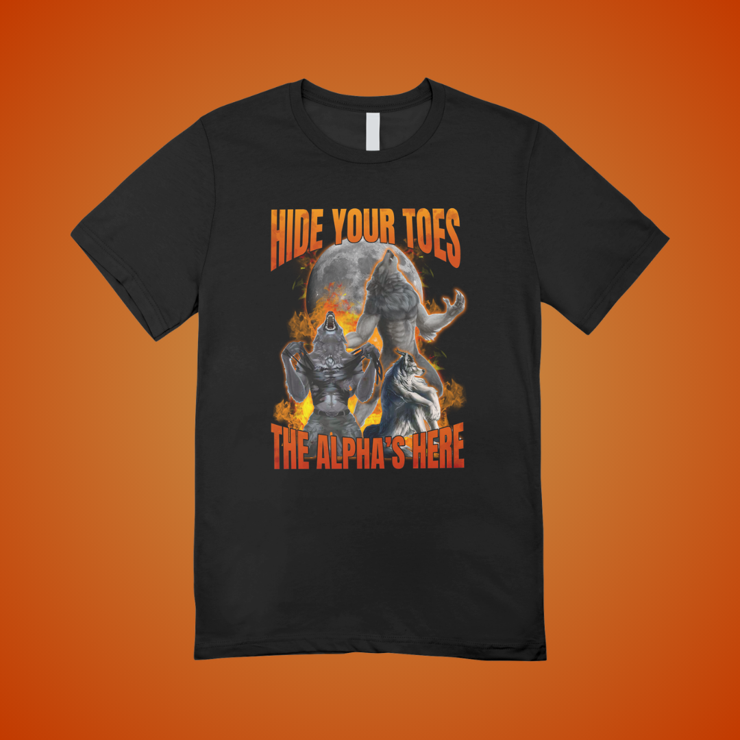 Hide Your Toes Graphic Tee