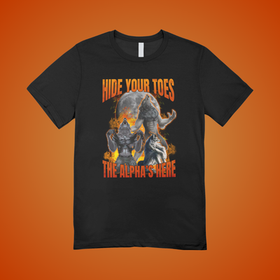 Hide Your Toes Graphic Tee