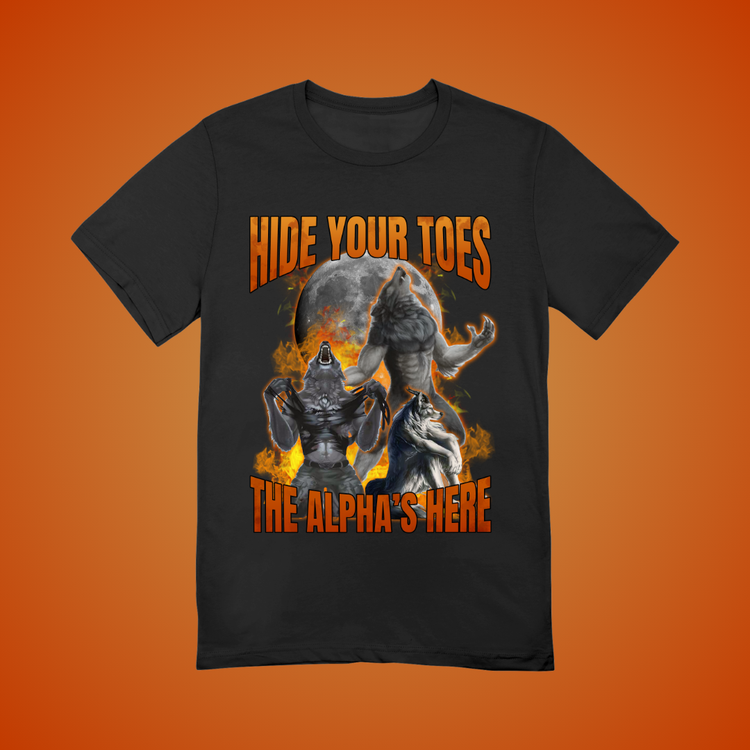 Hide Your Toes Graphic Tee
