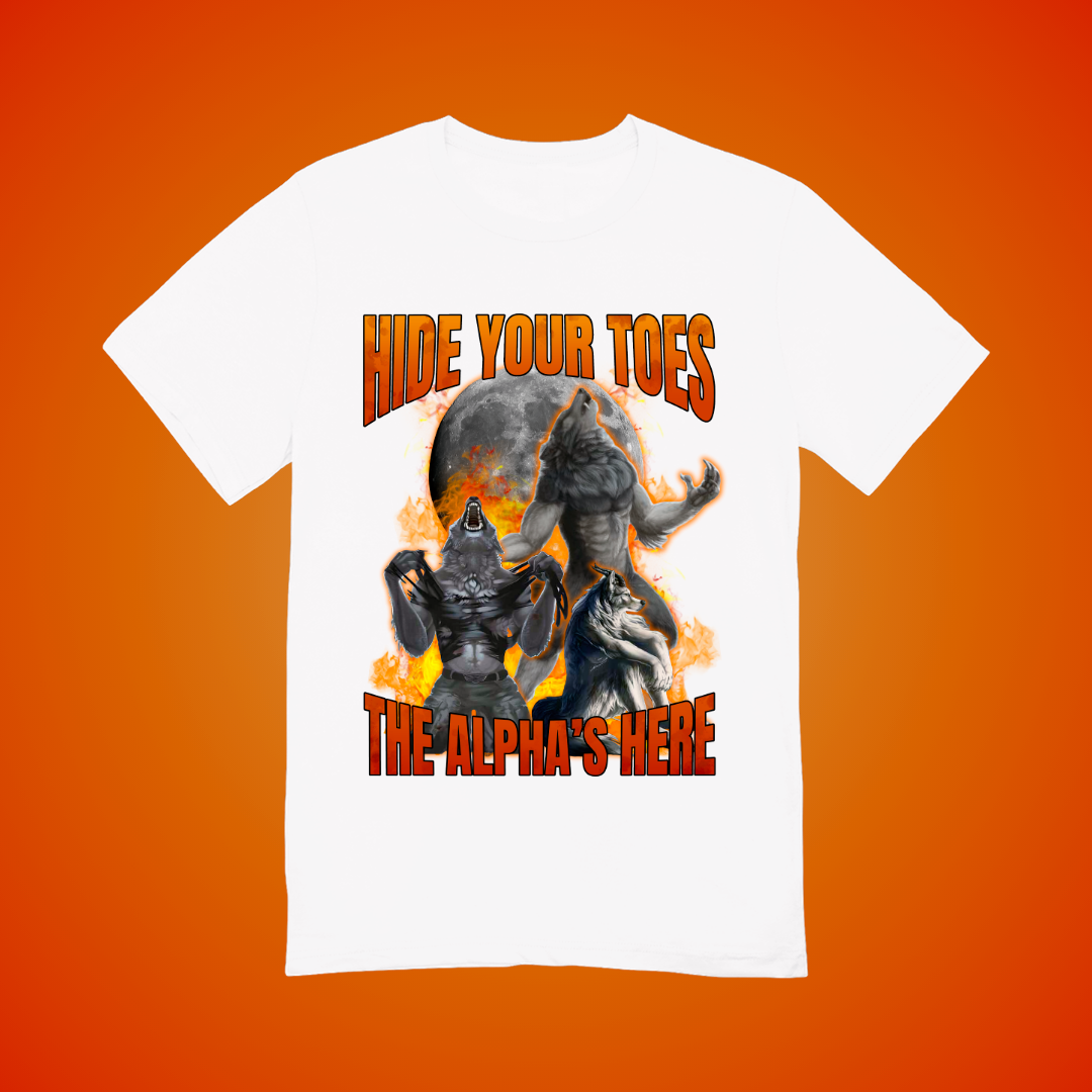 Hide Your Toes Graphic Tee