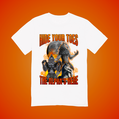 Hide Your Toes Graphic Tee