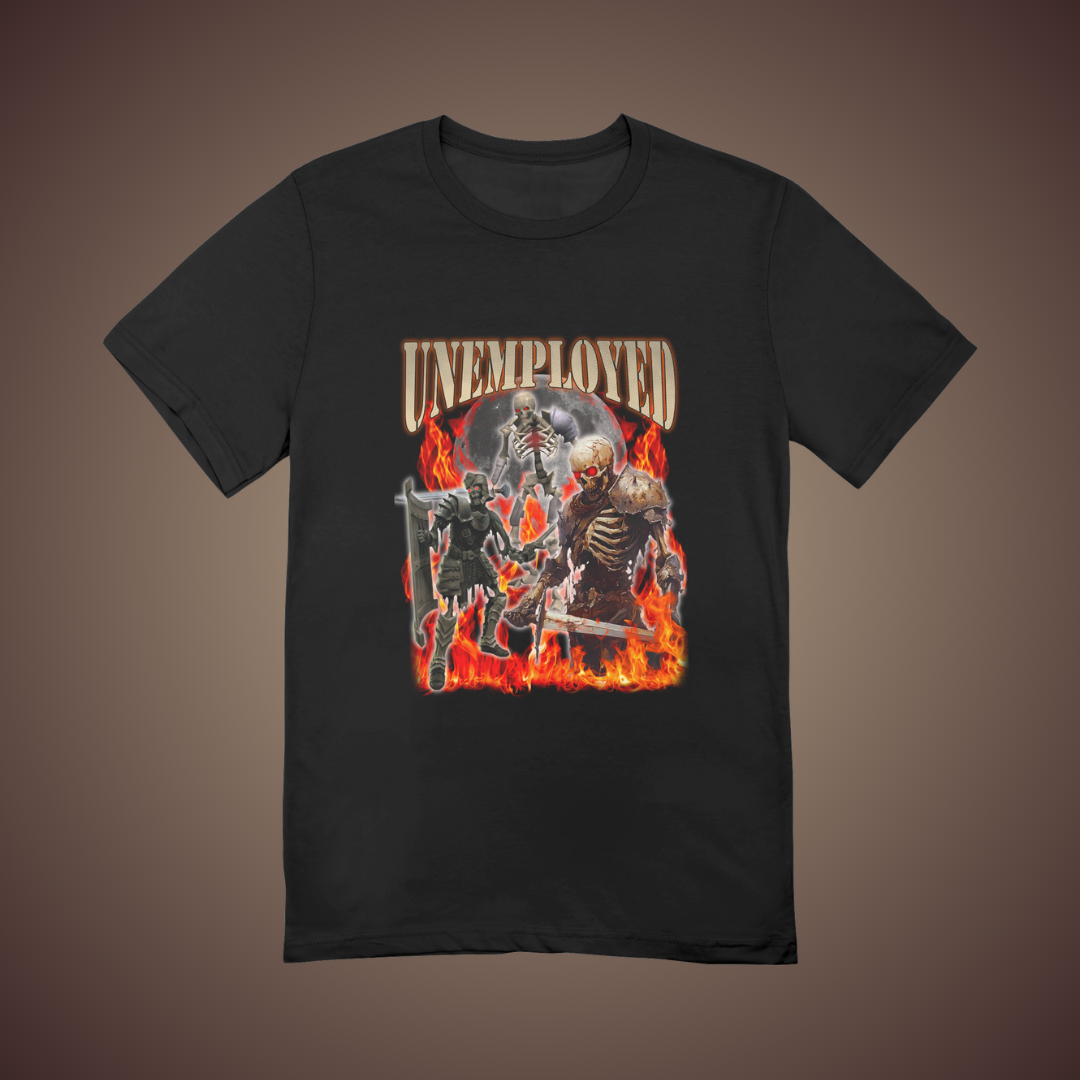 Unemployed Graphic Tee