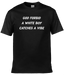 White Boy Catches A Vibe Text Tee
