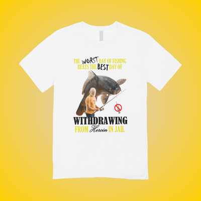 Worst Day Fishing Graphic  Tee
