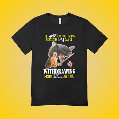 Worst Day Fishing Graphic  Tee